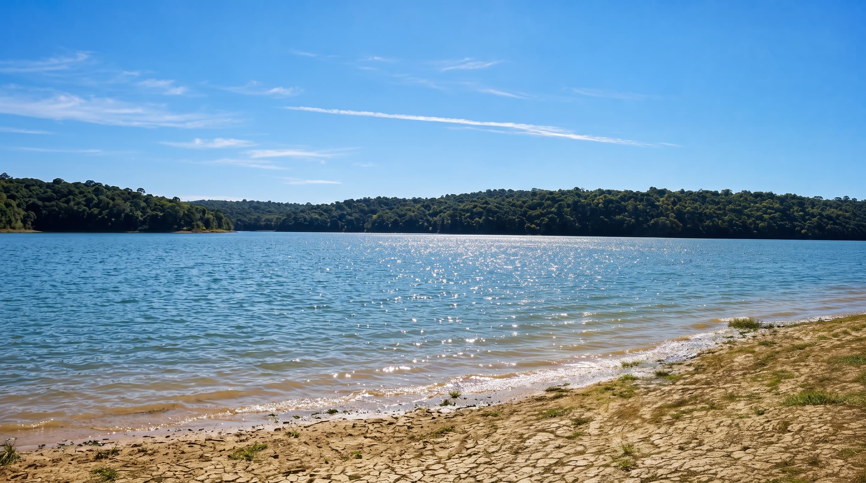 Represa e refúgio náutico em Ibiúna SP